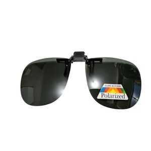 Polarized Clip On Sunglasses Unisex Black